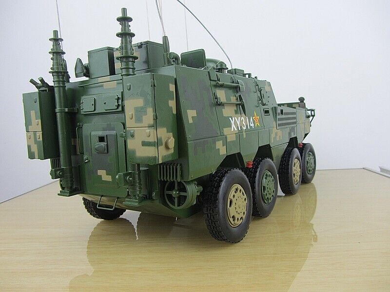 1:22 38CM China 8x8 Infantry Fighting Vehicle Army Command Armor Diecast Model