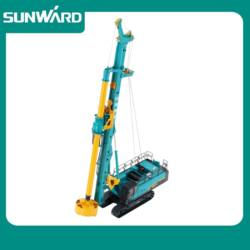 1:40 SUNWARD SWDM360H Multi-functional Rotary Drilling Rig Machine Diecast Model