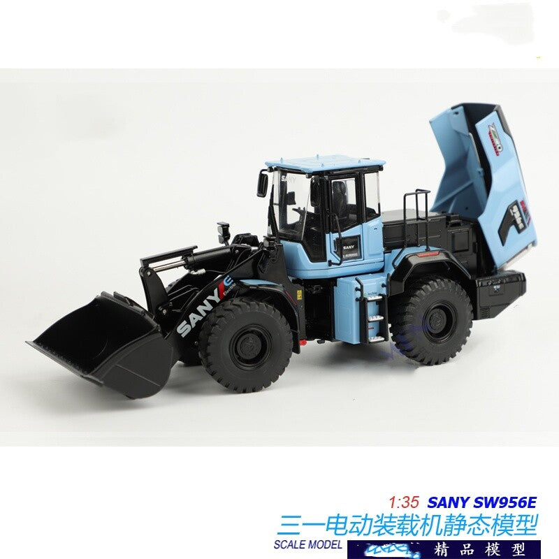 1:35 27CM SANY SW956E Electric Loader Construction Machine Diecast Model
