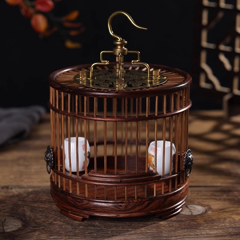 Chinese Hua Li Wood Pet Cage Small Animal Insect Beautiful Handcraft Home Decor