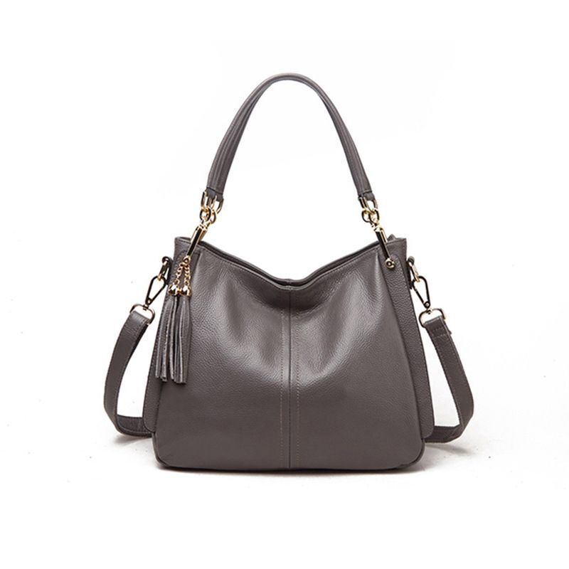 Luxury Handbag Small Square Bag Genuine Leather Tassel Style Sling Bag Traveling