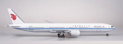 1:157 47CM AIR CHINA BOEING 777-300ER Airplane Landing Gear Resin Aircraft Model