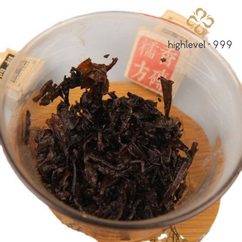 500g Early Spring Ripe Pu'er Square Brick Yunnan Sticky Rice Aroma Compressed