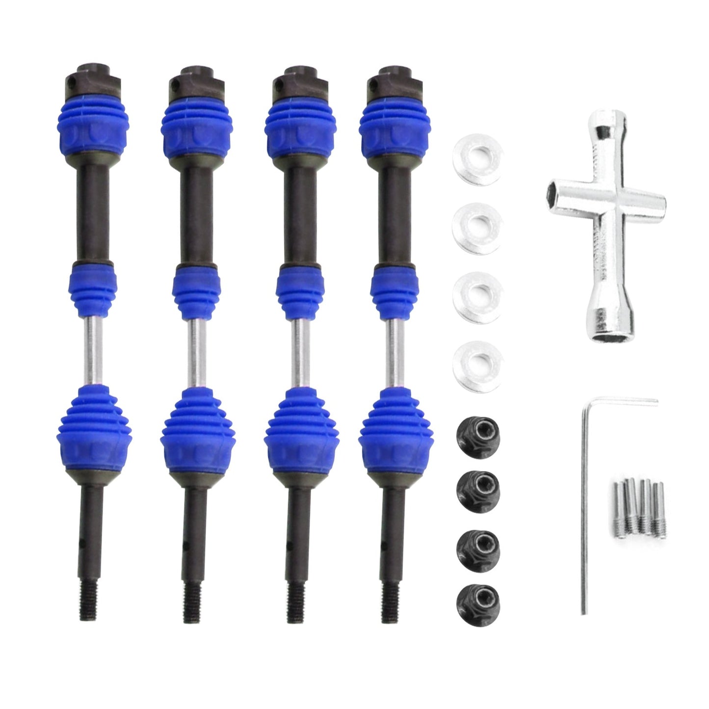 1/10 RC Front&Rear Drive Shafts For TRAXXAS Hoss/Rustler/Slash/Stampede 4X4 2wd