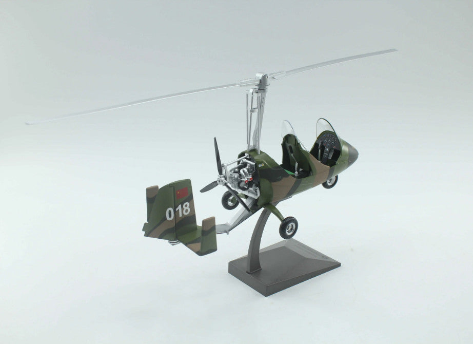 1:16 AVIC Falcon Rotorcraft Helicopter Rotaplane Diecast Military Aircraft Model