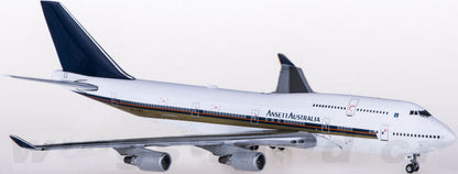 1:400 JC Wings ANSETT AUSTRALIA BOEING 747-400 Passenger Airplane Diecast Model