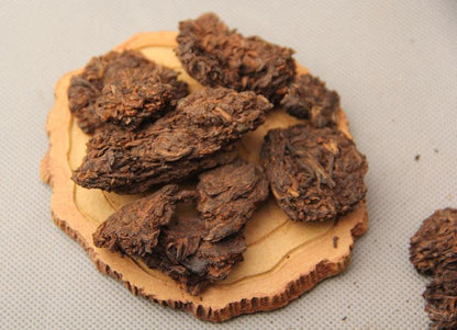 Pu'er Old Tea Head Natural Tuo Super-grade Jinya Menghai Head Cooked 250g