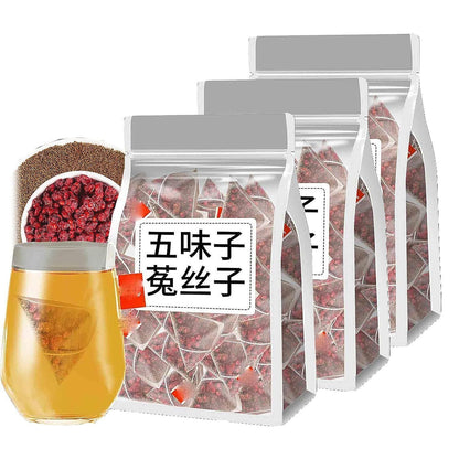 Five Flavors Goji Berry Tea Men Essential Wolfberry Schisandra Dodder Energy Tea