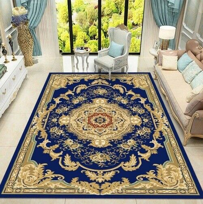 Europe Nodric Carpets Room Carpet Flower Sofa Rug Floor Mat Palace Soft Rugs ##