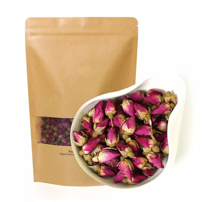 1000g Natural Red Rose Bud Dried Edible Petal Flower Chinese Flora Herbal Tea