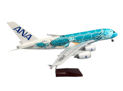 1:160 46CM ANA AIRBUS A380 Airplane Landing Gear Resin Aircraft Model
