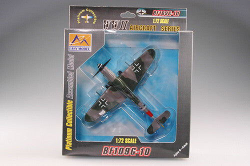 Easy Model WWII German BF-109G-10 JG300 1944 1/72 finished plane model aircraft