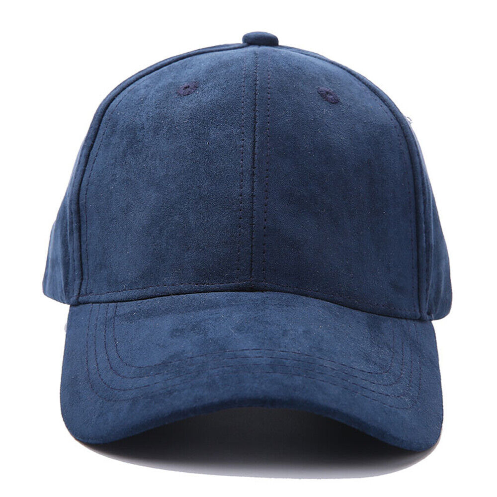 Fashion Baseball Cap Vuckle Back Caps Street Hip Hop Caps Suede Hats Peaked Cap