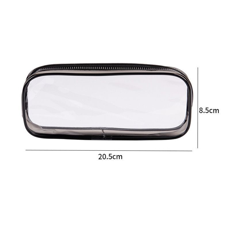 Transparent Cosmetic Bag Makeup Brushes Organizer Travel Waterproof Storage Case