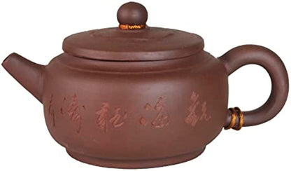 Zisha Teapot Chinese Yixing Clay Pot Ceramics Purple Sand Pot Kungfu Kettle