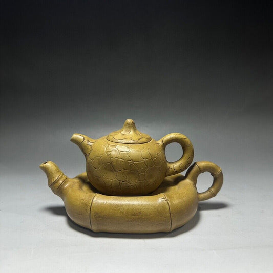 vintage chinese yixing purple clay teapot zisha ceremony teaware collection rare
