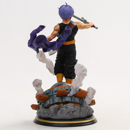 Anime Dragon Ball Z Trunks Action Figure PVC Model Collectible Statue With Box