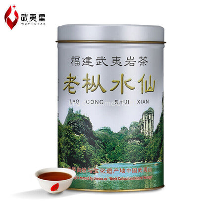 Wuyi Star Fujian Lao Cong Shui Xian Oolong Tea Shuixian WUYI YANCHA 125g 武夷星老枞水仙