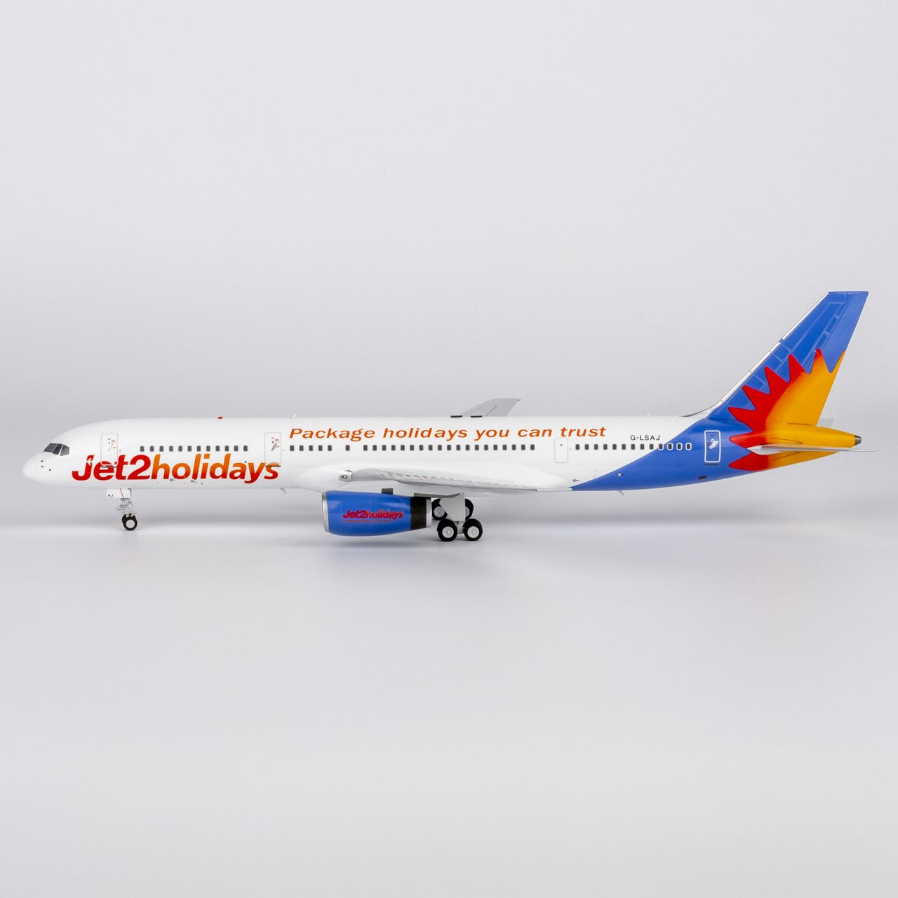 1:200 NGmodels Jet2 Boeing 757-200 G-LSAJ Passenger Airplane Diecast Plane Model