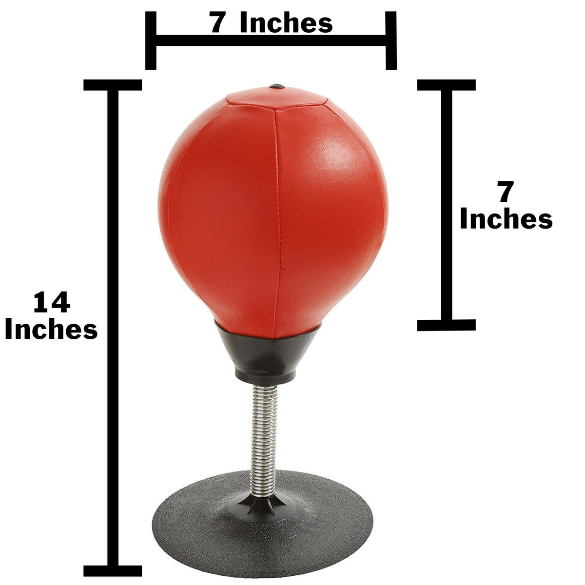 Stress Release Desktop Punching Ball, Tabletop Boxing Punching Bag with Air Pump