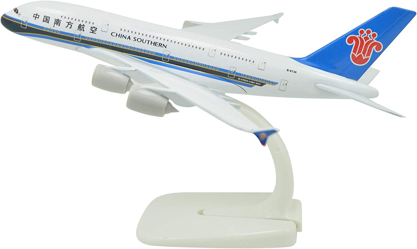 1:400 20cm A380 China Southern Airlines Metal Airplane Model Plane Toy Plane