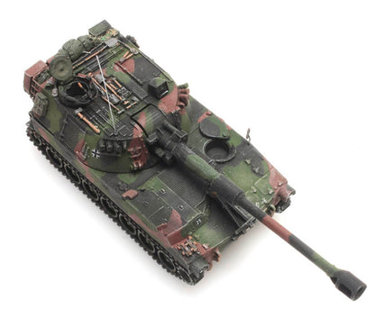 ARTITEC BRD M109 A3G Flecktarnung with net 1/87 FINISHED MODEL TANK