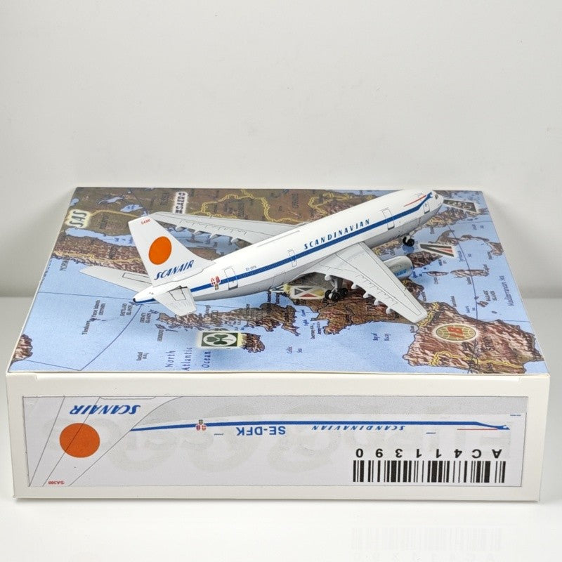 1:400 Aeroclassics Scanair Airbus A300 Passenger Airplane Diecast Plane Model
