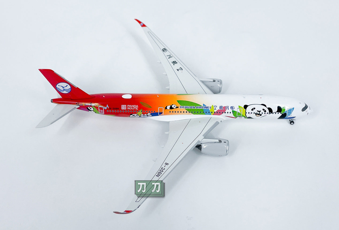 1:400 NGmodels SICHUAN AIRLINES AIRBUS A350-900 B-301D Airplane Diecast Model