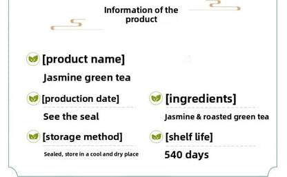 50g Guangxi 2025 New Jasmine Tea Piaoxue Strong Aroma Type Premium Green Tea