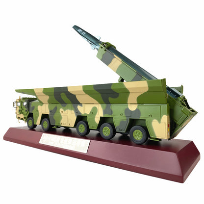 1:45 43CM DF-17 Missile Launcher Truck Diecast Military Armor Model Collection