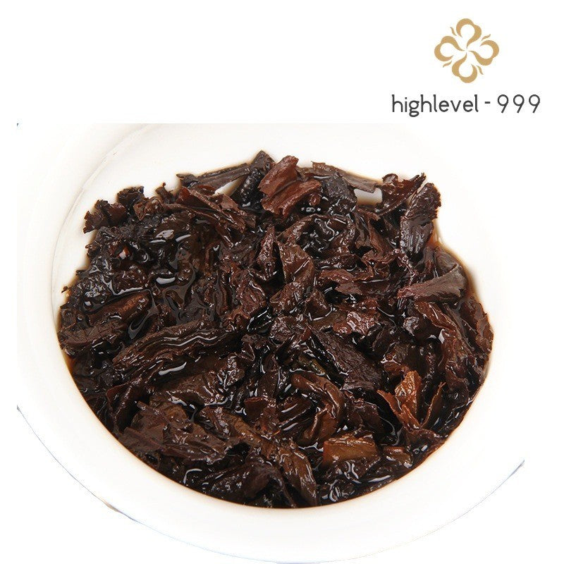 100g Ripe Pu'er Tea Cake Yunnan Classic Old Taste Fermented Aged Tea