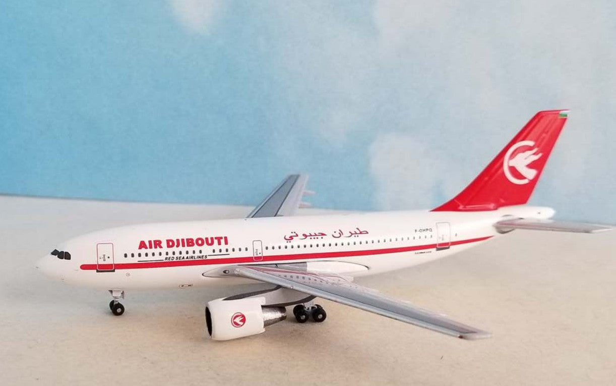 1:400 AeroClassics Air Djibouti AIRBUS A310-200 Passenger Airplane Diecast Model