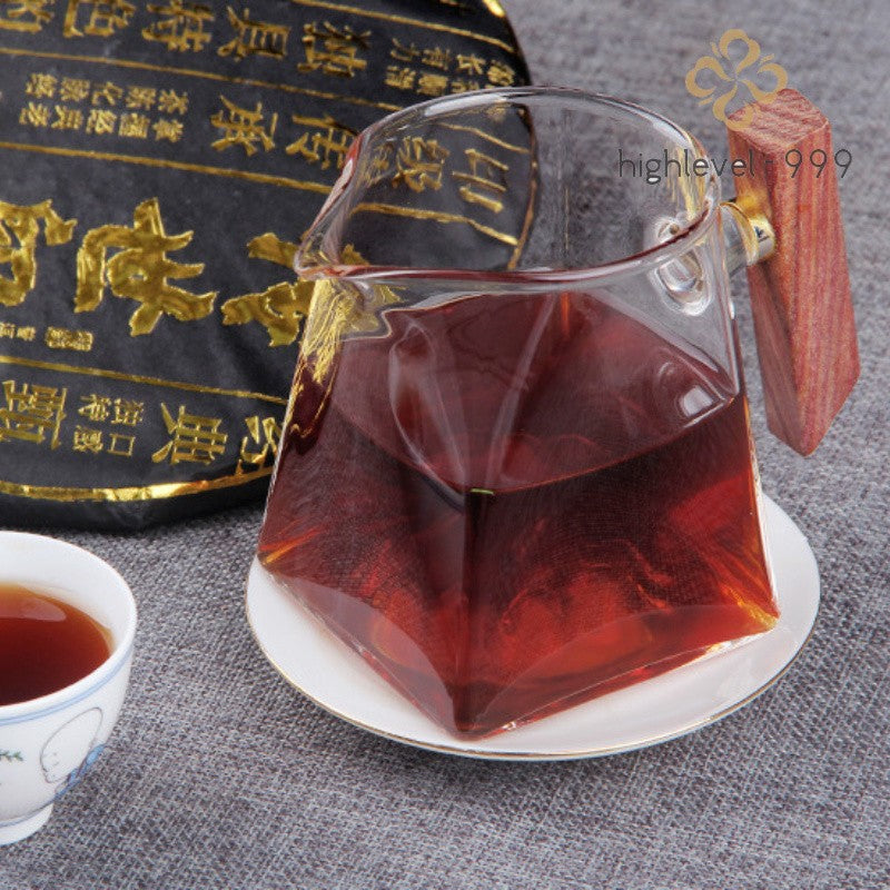 357g Ripe Pu'er 2019 Menghai Golden Bud Grade Ancient Tree Tea Yunnan