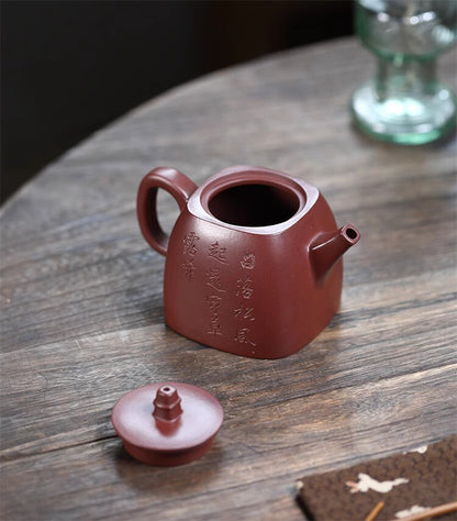 260cc chinese Yixing Handmade Zisha teapot Purple Clay HanDuo Gongfu Tea Pot