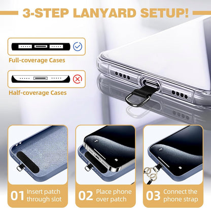 Adjustable Phone Lanyard,Universal Wrist Strap for Cellphone Case,Anti-Theft Wom