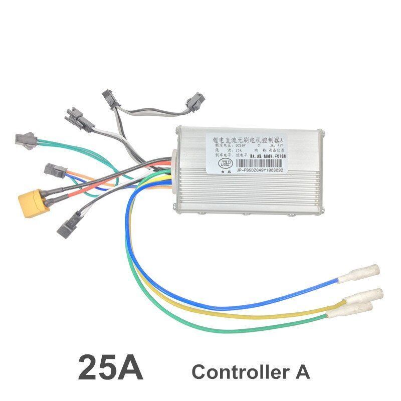 60v 25a 37a Main Board Controller Dual Motor Electric Scooter Skateboards Bikes