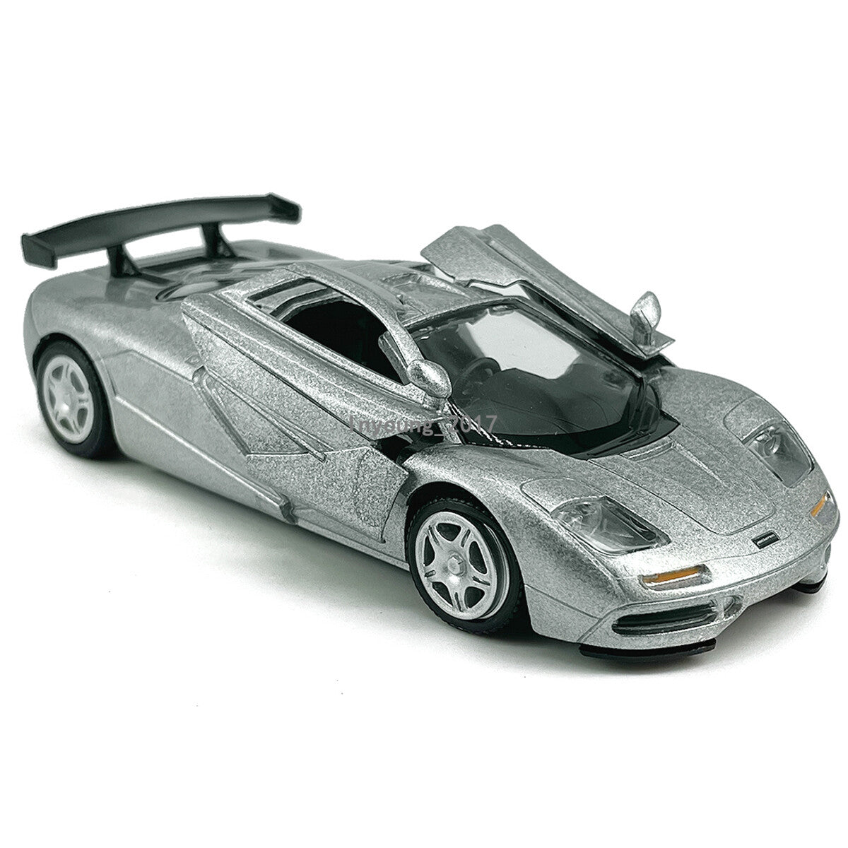 McLaren F1 1:36 Diecast Model Car Toy Vehicle Boys Toys for Kids Gifts Silver