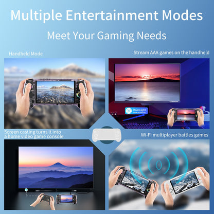 ANBERNIC RG557 5.48" AMOLED HD Screen Android 14 Handheld Game Console
