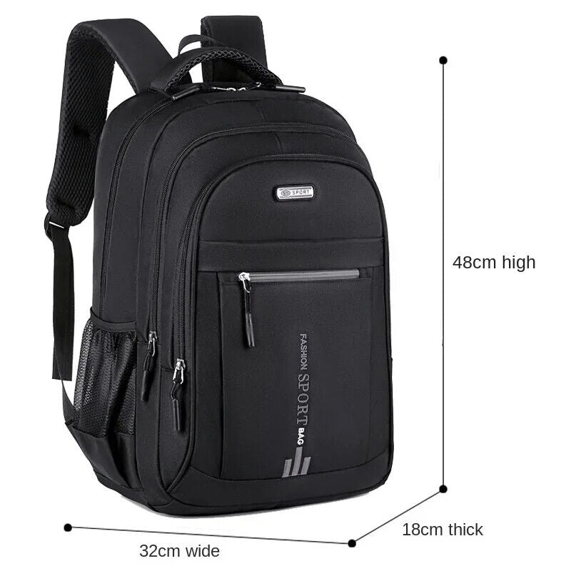 Men's Backpacks Oxford Computer Bag Backpack High School Student Schoolbag
