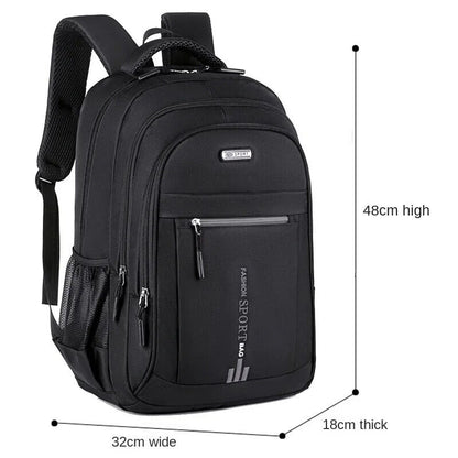 Men's Backpacks Oxford Computer Bag Backpack High School Student Schoolbag