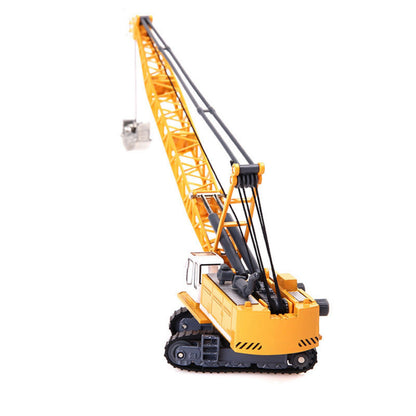 1/87 Scale Diecast Alloy Machinery Crawler Tower Cable Excavator Vehicle Model