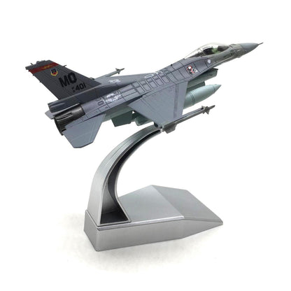 1:100 U.S. Air Force F-16C Fighter Alloy Model Souvenir Static Display Gift M
