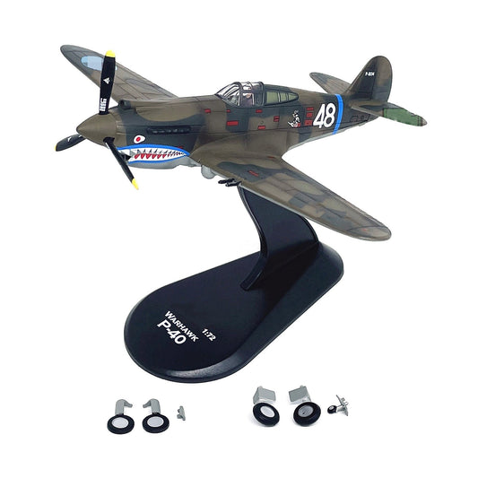 For Curtiss P-40C Warhawk Fighter Diecast Model 1:72 Scale Alloy Military Plane