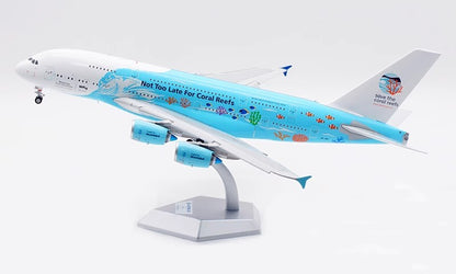 1:200 37CM SQ Wings Hifly AIRBUS A380 Passenger Airplane Diecast Aircraft Model