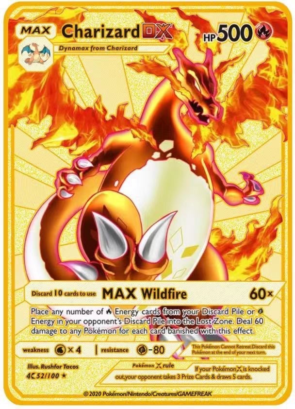 Pok é mon Super Dream Al Zeus Pet Elf Pocket Monsters Metal Card