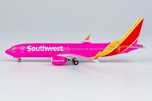 1:400 NG MODEL Southwest BOEING 737 MAX 8 Passenger Airplane Diecast Plane Model