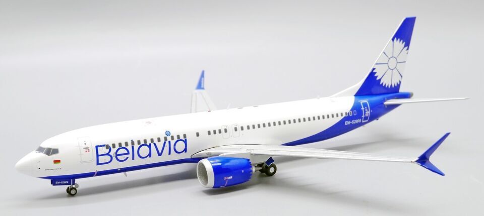 1:200 JC Wings Belavia BOEING 737 MAX 8 Passenger Plane Diecast Aircraft Model