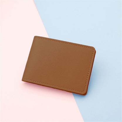 Card Holder Synthetic Leather Organizer Bag 10.8*7.7*1 CM Case White/Yellow/Red