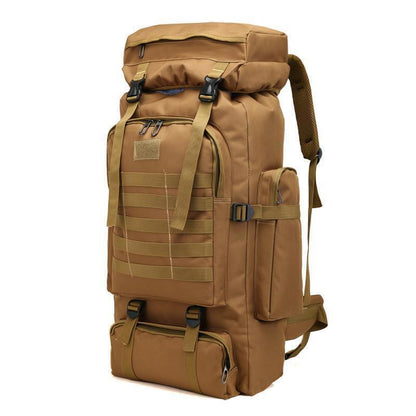 80LTactical Backpack Oxford Men Camping Hiking Hunting Bag Traveling Backpack