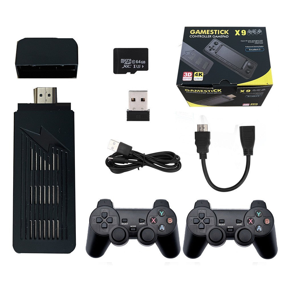 X9 64-256GB TV game console PSP retro home game console PS1 arcade game console